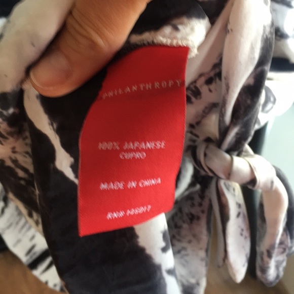 N:PHILANTHROPY Dress w Tie Bottom and Open Back - Picture 7 of 7